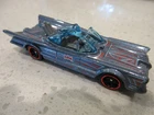 2025 Hot Wheels Batman TV Series Batmobile Blue Redline Diecast 1:64 Toy Car