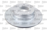 Valeo 2X Bremsscheibe Hinten Voll Passend FüR BMW 1Er E87 118I 120I E81 3Er E90