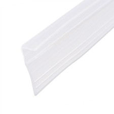 Frameless Glass Shower Door Sweep Seal F-Type 20mm Drip Rail 1/2" 12mm x 78.74"