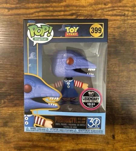 Funko Pop Digital Toy Story Pterodactyl Janie Doll LE 1831 Pcs Legendary