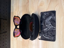 Oakley Jawbone 26-223 Polished Black w/Persimmon OO Red Iridium Polarized