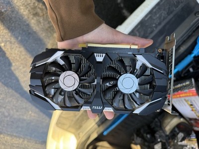 MSI NVIDIA GeForce GTX 1050 Ti 4G Graphics Card for GAMING.