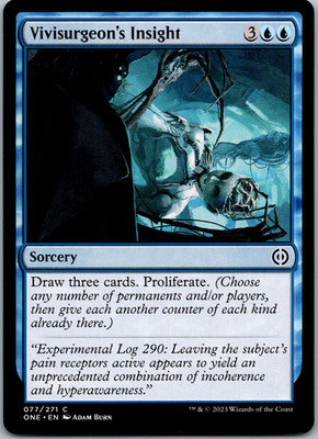 Vivisurgeon's Insight Phyrexia: All Will Be One NM