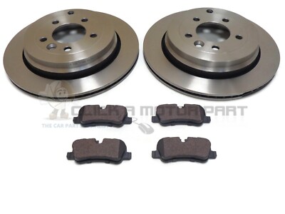 Landrover Discovery 3 2.7 TDV6 2004-2009 Rear 2 Brake Discs And Mintex Pads 