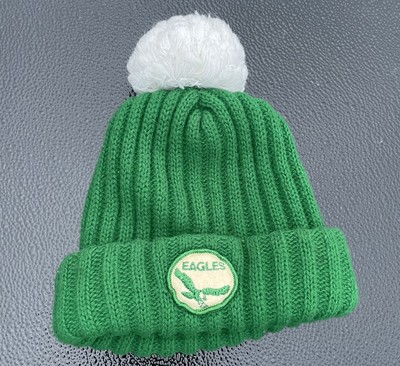 Pom knit beanie hat 