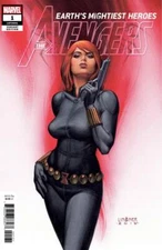 Avengers #1 Linsner Trade Dress Variant Marvel 2018 - Black Widow - NM or Better