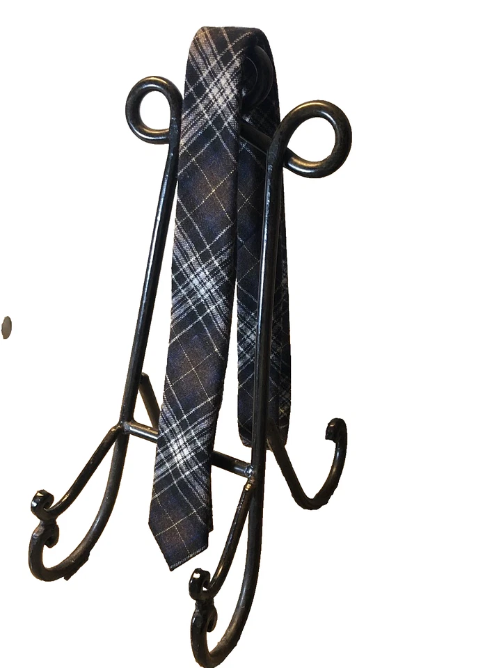 Corbata ajustada a cuadros Tommy Hilfiger para hombre mezcla de lana 60" L X 2" W Foto 4 de 4