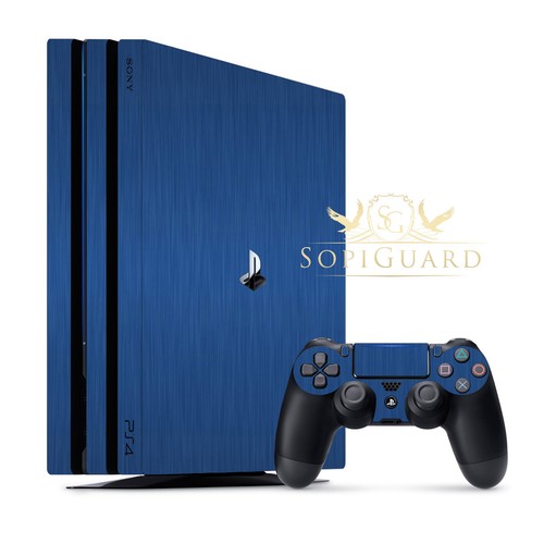 SopiGuard Carbon Fiber Brushed Matte Full Body for Sony PS4 Pro