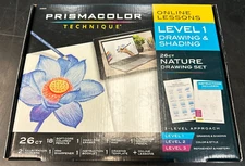 Technique Art Supplies and Digital Art Lessons Nature Drawing Set Level 1. New