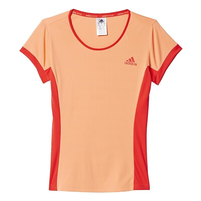 Adidas Women's Court T-Shirt Orange Brisol