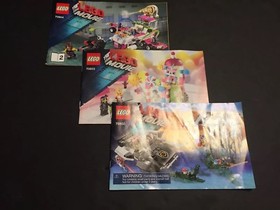 INSTRUCTIONS The Lego Movie 70802 70803 70804 Bad Cop&rsquo;s Cloud Cuckoo Ice Cream