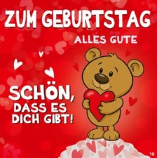 Glückwunschkarte zum Geburtstag Geburtstagskarte mit Musik Depesche 016