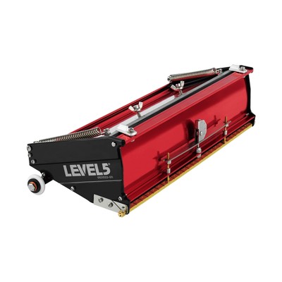 14-Inch Flat Box - LEVEL5 | Pro-Grade | Quick Clean | Drywall Sheetrock Gypro...