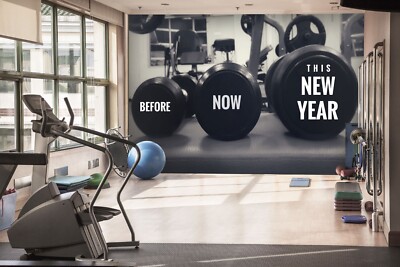 3D Huge Progress G8818 Gym Wallpaper Wall Murals Removable Self-adhesive Erin