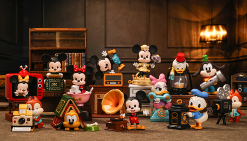 POP MART Disney Mickey and Friends the Ancient Times Blind Box Confirmed Figure - Foto 1 di 30