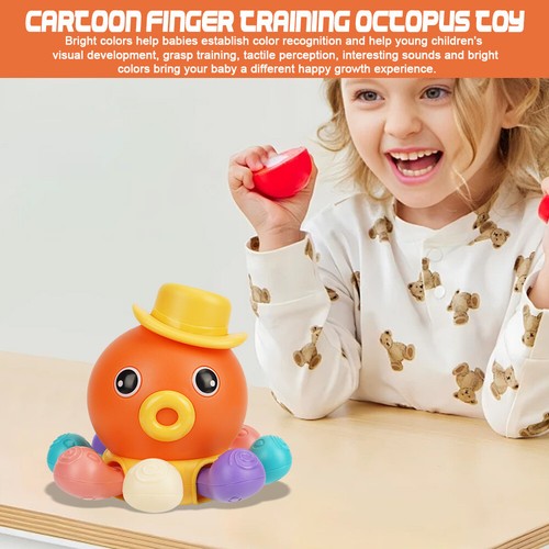 Baby Interactive Musical Sound Crawling Octopus Toys Moving Infants Toys Gift UK - Picture 6 of 22