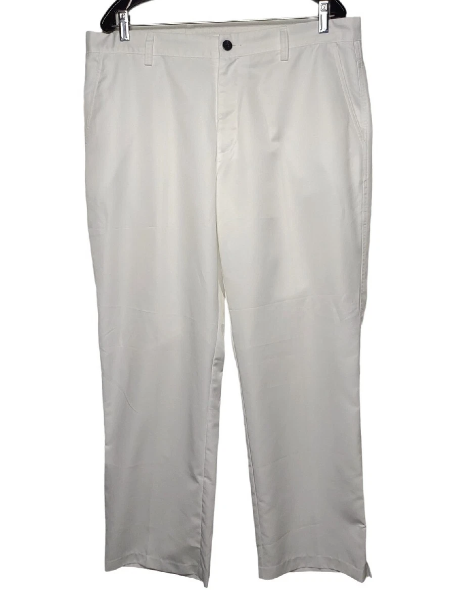 Adidas ClimaLite 36 x 30 White AE7002 Golf Dress Pants eBay