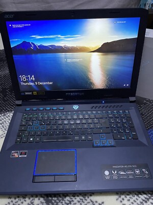 Acet Predator Helios 500 Ryzen 7 8gb graphics 16gb  ohne ssd