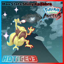 Pokemon Legends: Arceus Shiny Kadabra Max Stats
