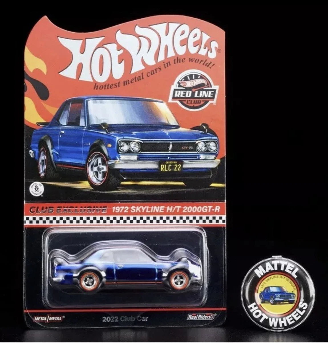 ?1972 Nissan Skyline H/T 2000 GT-R 2022 RLC Hot Wheels Exclusive 