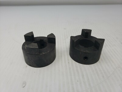 Lot of 2 Lovejoy Style Jaw Coupling Hub: L095 Size, 1-1/8'' Bore