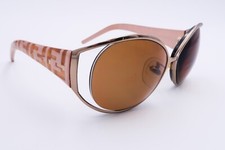 Nice FENDI FS373AF Sunglasses FRAMES 714 Beige Gold 60 14-130 Italy C855