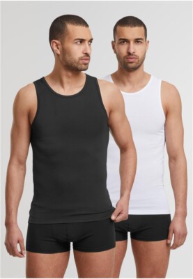 Urban Classics Natural Fibre Basic Tank Top 2-Pack TB7685B