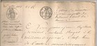 #A1459 French Financial Document 1817 Kingdom of France Many Revenue Stamps 42pp — photo 2