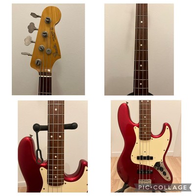 ベース P-project Jazz Bass Type Fender Japan Jazz Bass '62 Reissue JB62 Lake Placid Blue