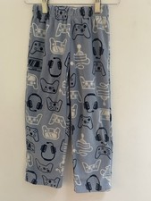 Carter's Kid Boy Video Game Controller Cozy Fleece Pull On PJ Pants Light Gray 6
