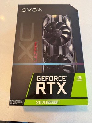 EVGA GeForce RTX 2070 SUPER XC ULTRA 8GB GDDR6 08G-P4-3173-KR   Original Owner