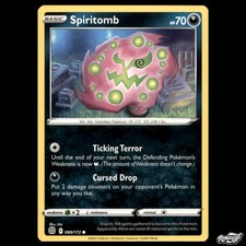 Spiritomb 089/172 Common Brilliant Stars Pokemon NM
