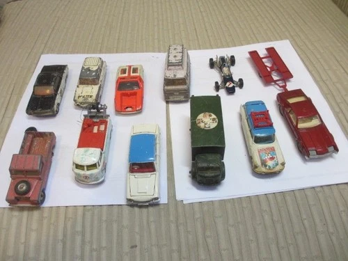 Lot Of Vintage Corgi, Dinky toys and others.
