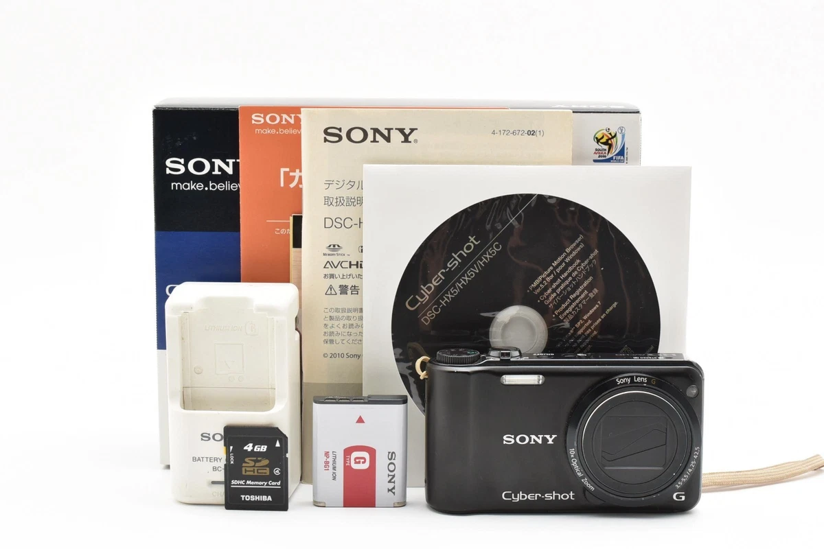 Sony Cyber-shot DSC-HX5V 10-19.9x Optical Zoom Digital Cameras for