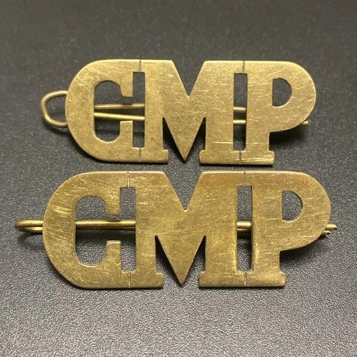 Original WW1/WW2 Corps Of Military Police Epaulette Titles