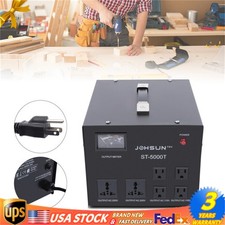 5000W Step Up/Down Transformer Regulator/Stabilizer 120V-220V 220V-110V Voltage