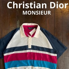 USED SUPER RARE  CHRISTIAN DIOR SILK SHIRT EXCELLENT