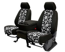 Caltrend Car Seat Covers Fit Honda Fit 2015-2020 Hawaii Black Neosupreme Custom