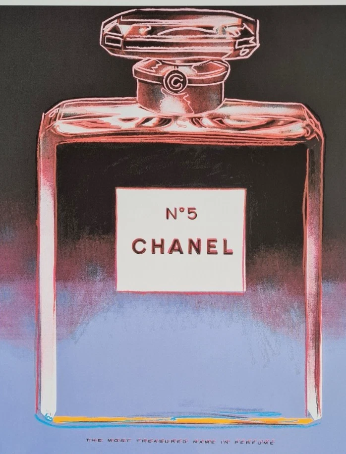 ANDY WARHOL * Chanel No.5 * 57 x 38 cm * signed lithograph * limited # 12/100 - Bild 3 von 4