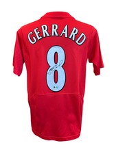 STEVEN GERRARD SIGNED LIVERPOOL FC ISTANBUL 2005 SHIRT (ACG CERT AG17196)
