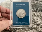 1886 P Morgan Dollar 90% Silver UNCIRCULATED GSA style holder.