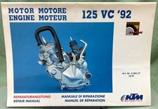 Genuine KTM 3201771291 125 VC Engine Repair Manual '92