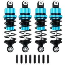 Alum Front/Rear Oil Shock Absorber/Damper Set For 1/10 Tamiya TT-01 TT-02 RC Car