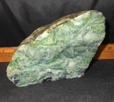 California's Eel River Jade Rough,    Translucency,      3 1/2 Pounds