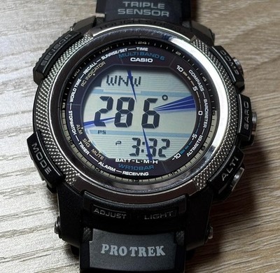 Casio Pro Trek PRW-2000 Unisex Solar Digital Wristwatch Japan Watch