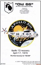Starfighter 7202 x 1/72 SH-3D Sea King "Old 66" Apollo 13 Recovery ( decals )