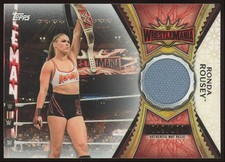 Here's a $10,000 Ronda Rousey Autograph from 2012 Topps Finest You May Never See Again 22