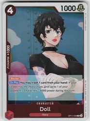 Doll OP11-008 A Fist of Divine Speed Rare Foil One Piece TCG