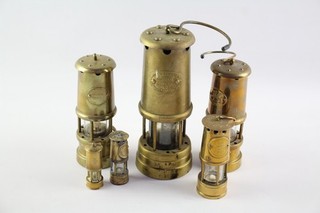 Miners Lamps Mining Memorabilia Collection Inc Brass Miniature Cymru