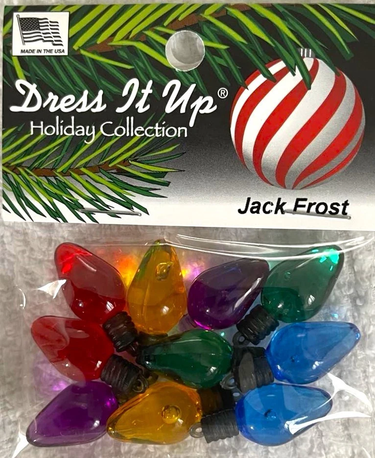 Dress It Up Button - CHRISTMAS SNOW FOOD GINGERBREAD SANTA CANDY - 64 options - Image 3 of 4